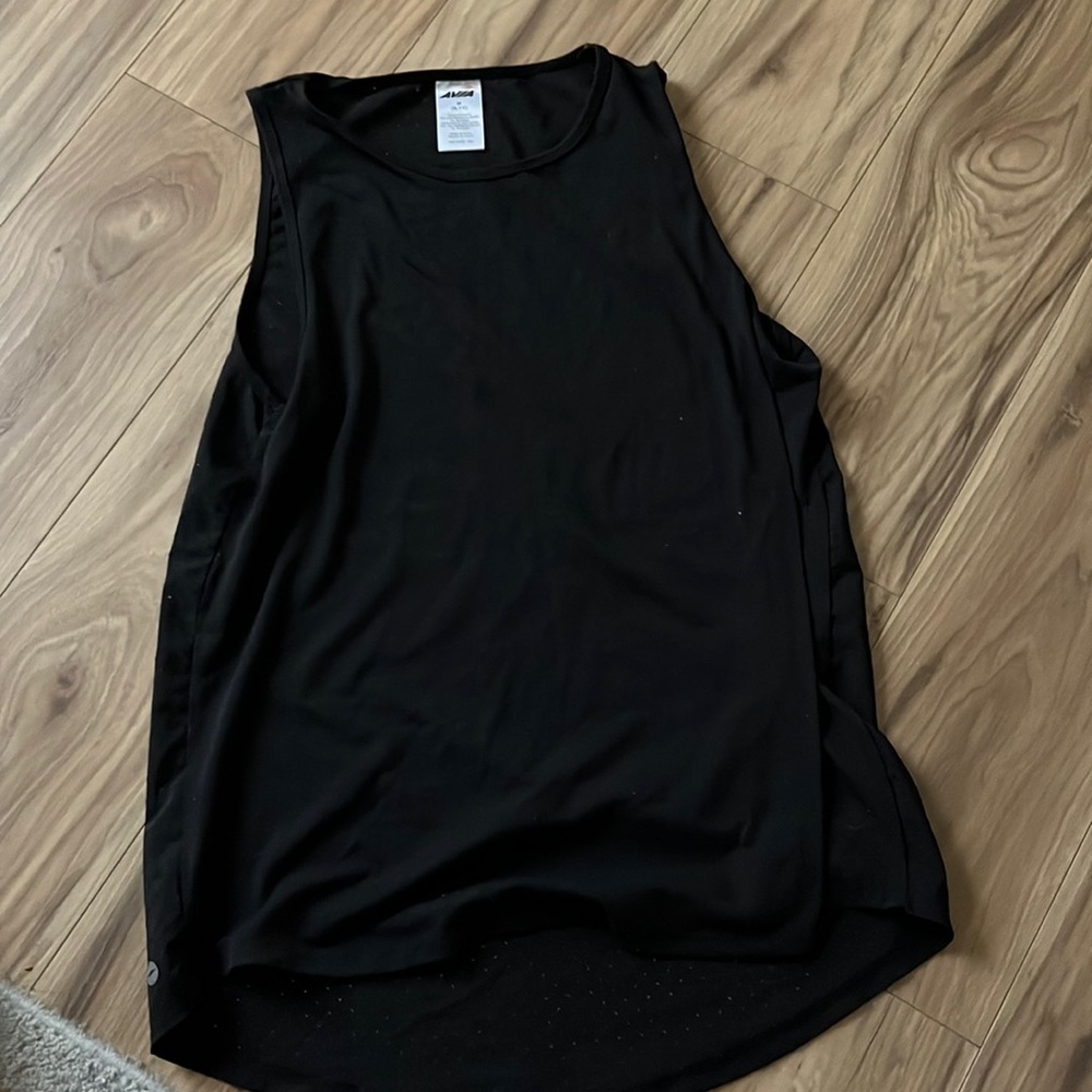 Avia cotton front, mesh perforated back workout tank